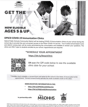 COVID Immunizations Flyer